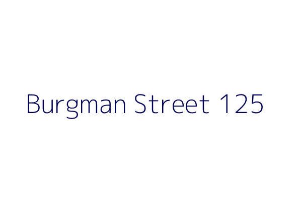 Burgman Street 125